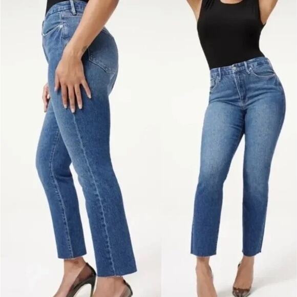 Good American High Rise Women Jeans - Blue - Picture 14 of 14